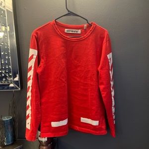 off-white long sleeve shirt